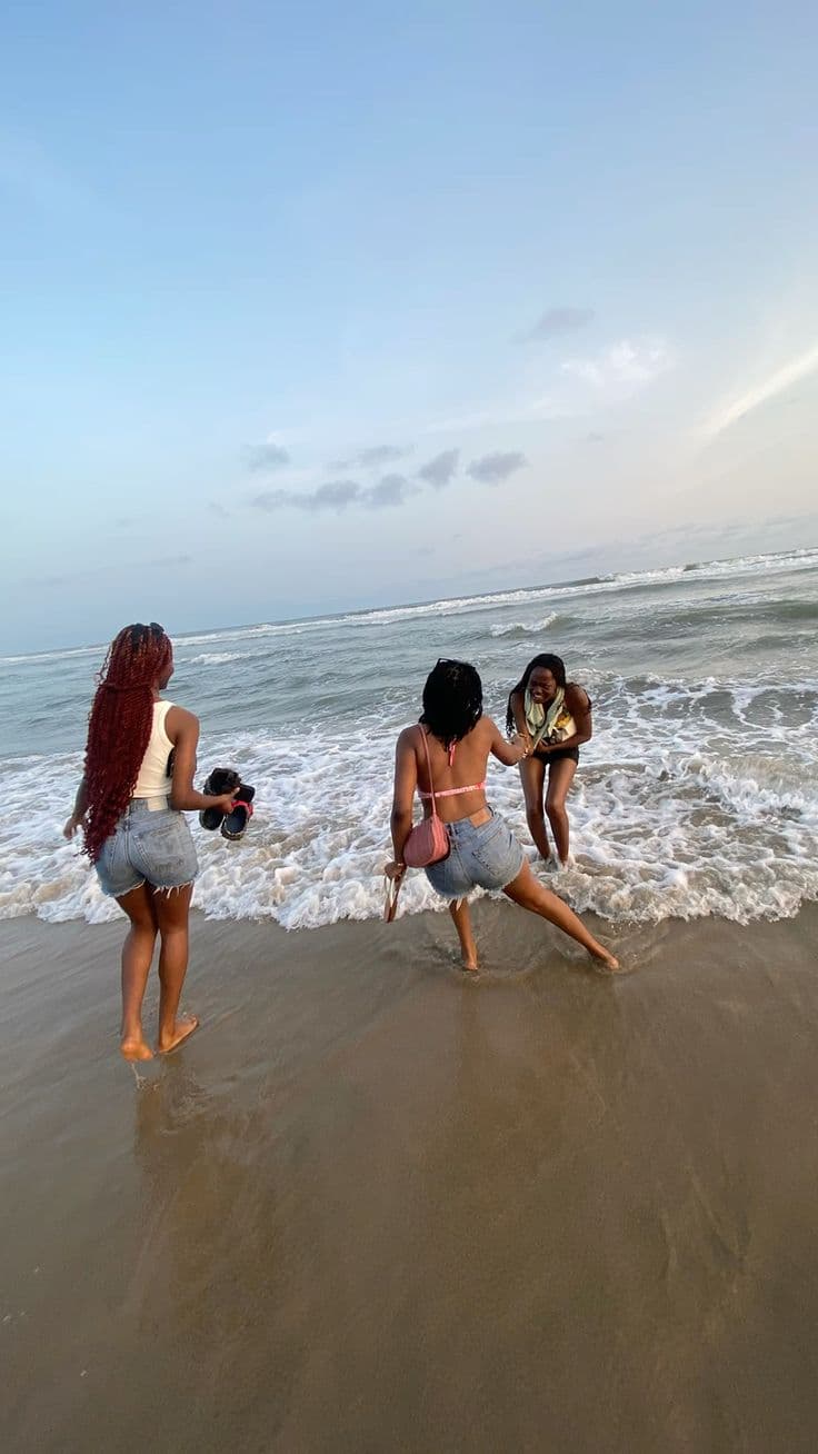 Pristine beaches along the coast of Keta in the Volta Region