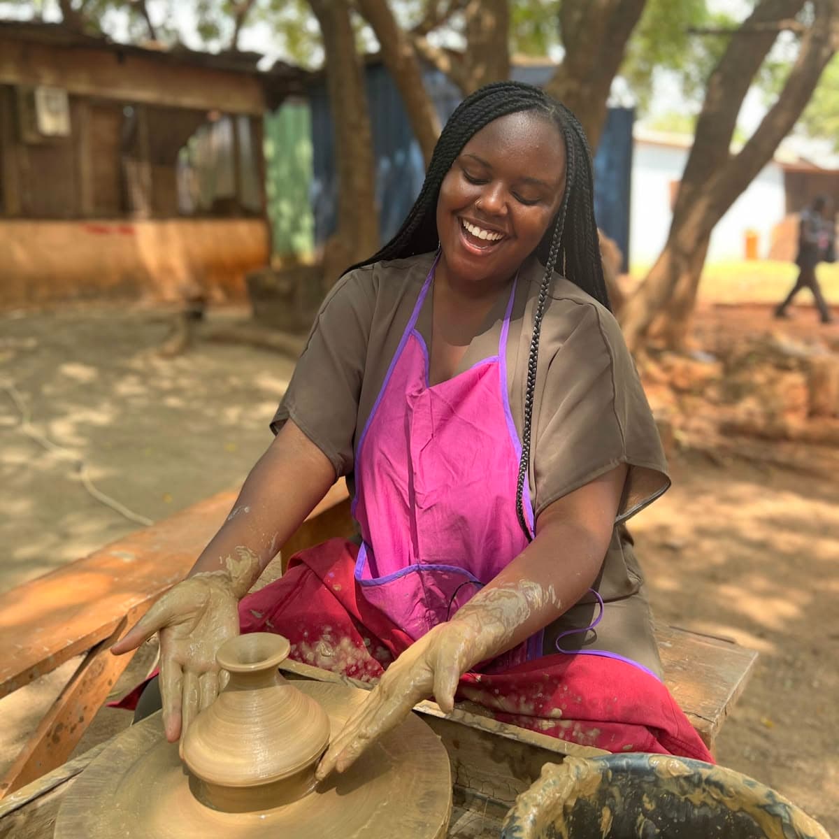 Accra Pottery and Ceramics Making Experience tour experience